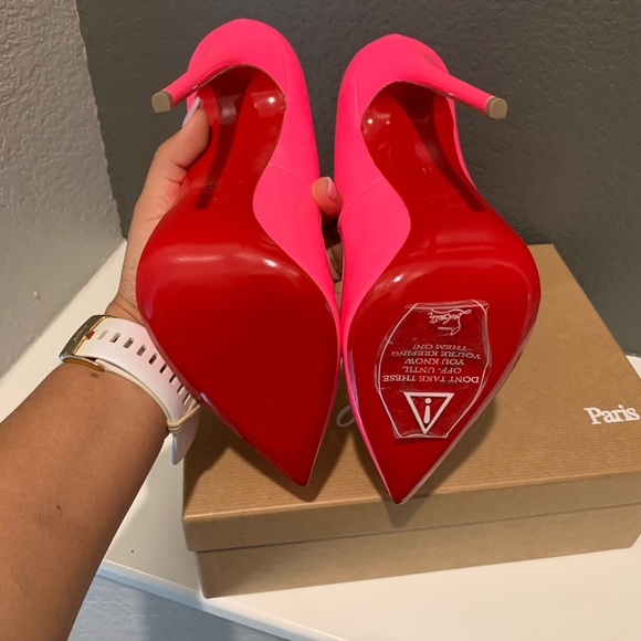 Christian Louboutin Shoes - Hot pink Christian Louboutin (hot chick) 130mm